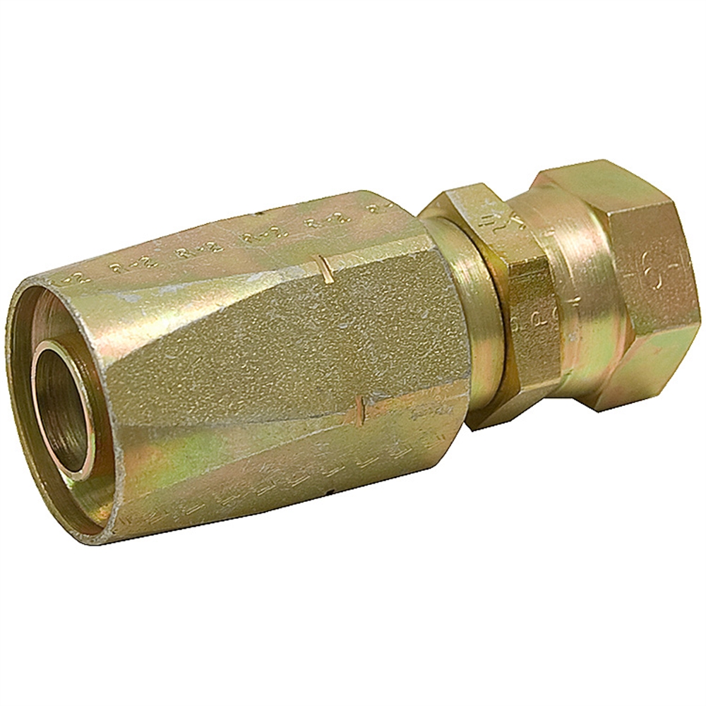 1" R2 Hydraulic Hose To JIC 16F Reuseable Coupling Reusable Couplings