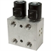SAE 8 6 GPM Double Selector Valve 12 Volt DC P15544-2