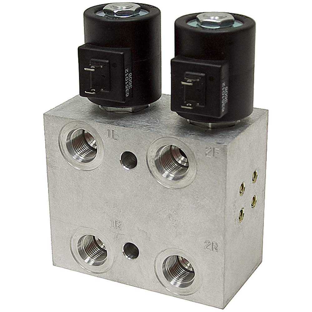 SAE 8 15 GPM Double Selector Valve 12 Volt DC P155441 Selector