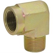 3/8" NPT Male x 1/2" NPT Female 90 Degree Elbow 5502-06-08 Adapter