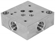 1 Station Series Circuit D03 Manifold Subplate for Open Center Valve Source Fluid Power SFP10101