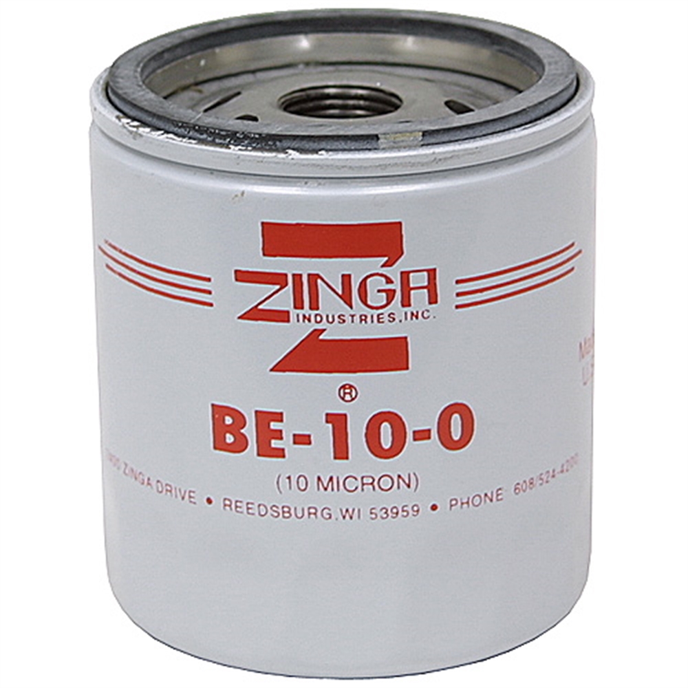 10 Micron Zinga BE100 Filter Element Filter Assemblies Hydraulic