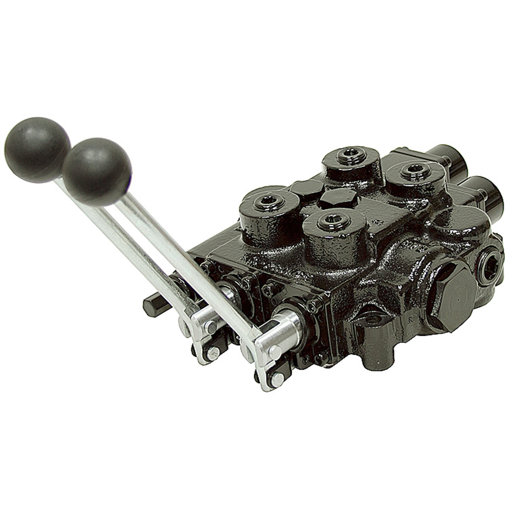 2 spool hydraulic control valve with float kinnamanbarrett