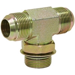 JIC 10 Male x JIC 10 Male x SAE 10 Male Tee 6803-10-10-10 Adapter