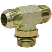 JIC 8 Male x JIC 8 Male x SAE 8 Male Tee 6803-08-08-08 Adapter