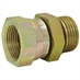 SAE 6 Male x 1/2" NPT Female Swivel Straight 6900-06-08 Adapter