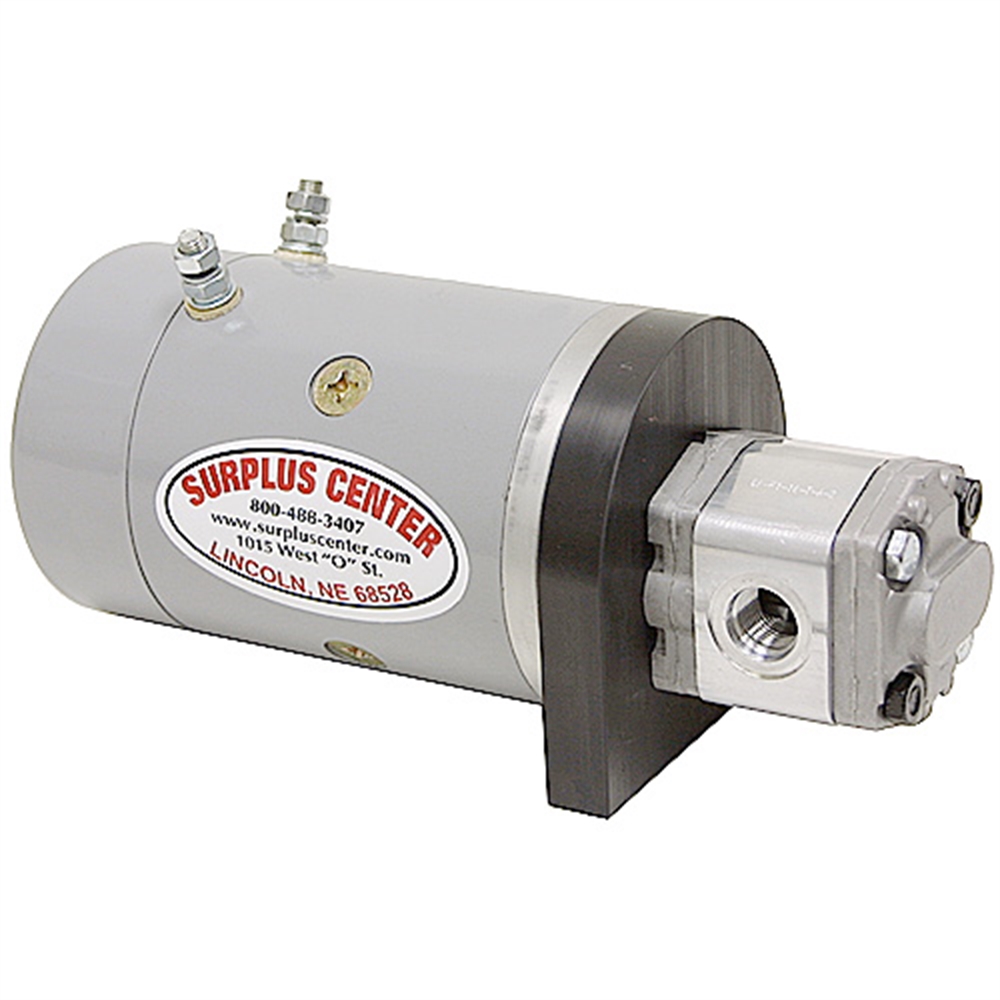 12 Volt DC 1.4 GPM 2500 PSI Hydraulic Pump Unit DC Power Units Hydraulic Power Units