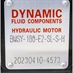 6.15 cu in PTO Drive Motor Dynamic BMSY-100-E2-SL-S - Alternate 1