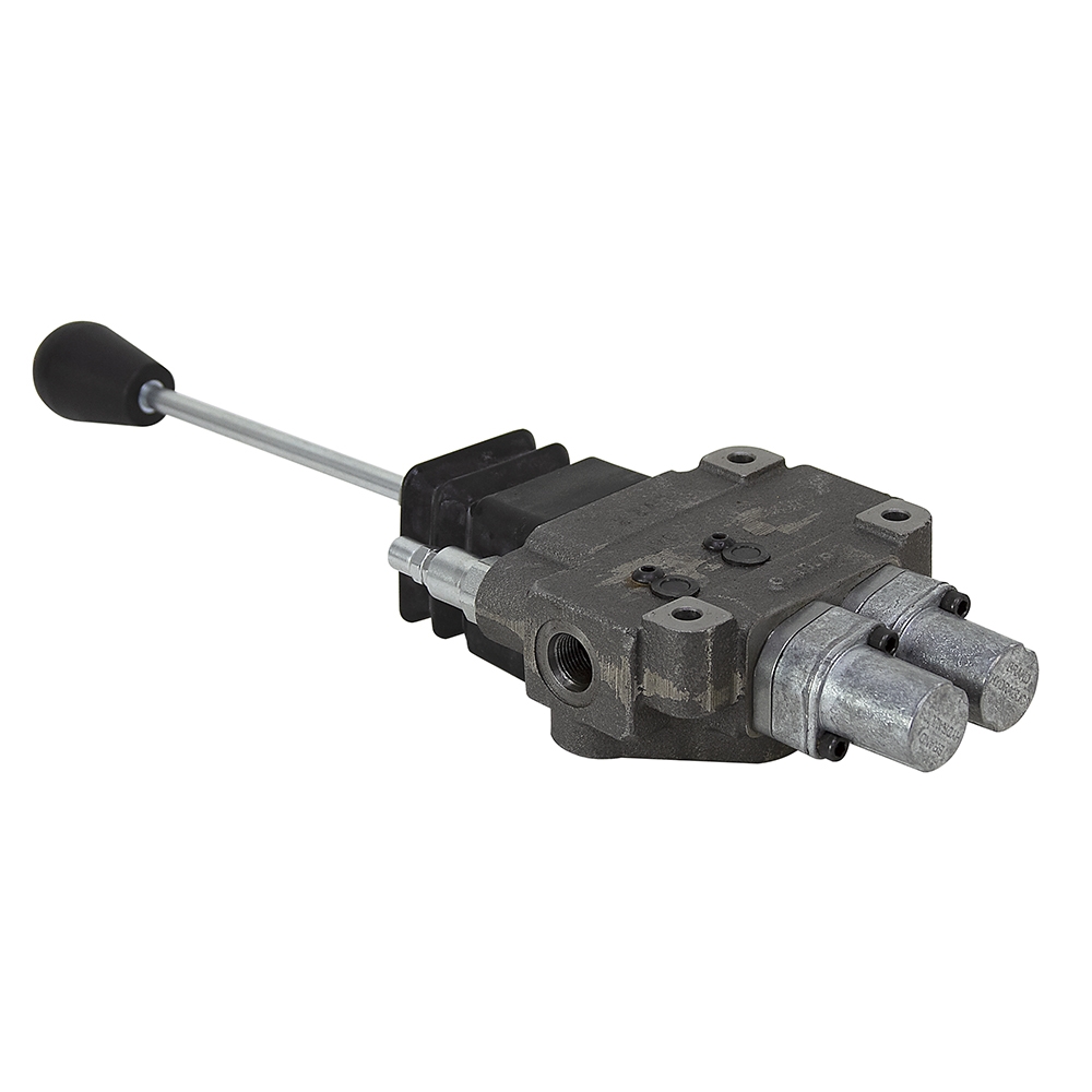 2 Spool Compact 10 GPM Joystick Control Valve Brand Hydraulics LV22RFSTKAB Directional Control