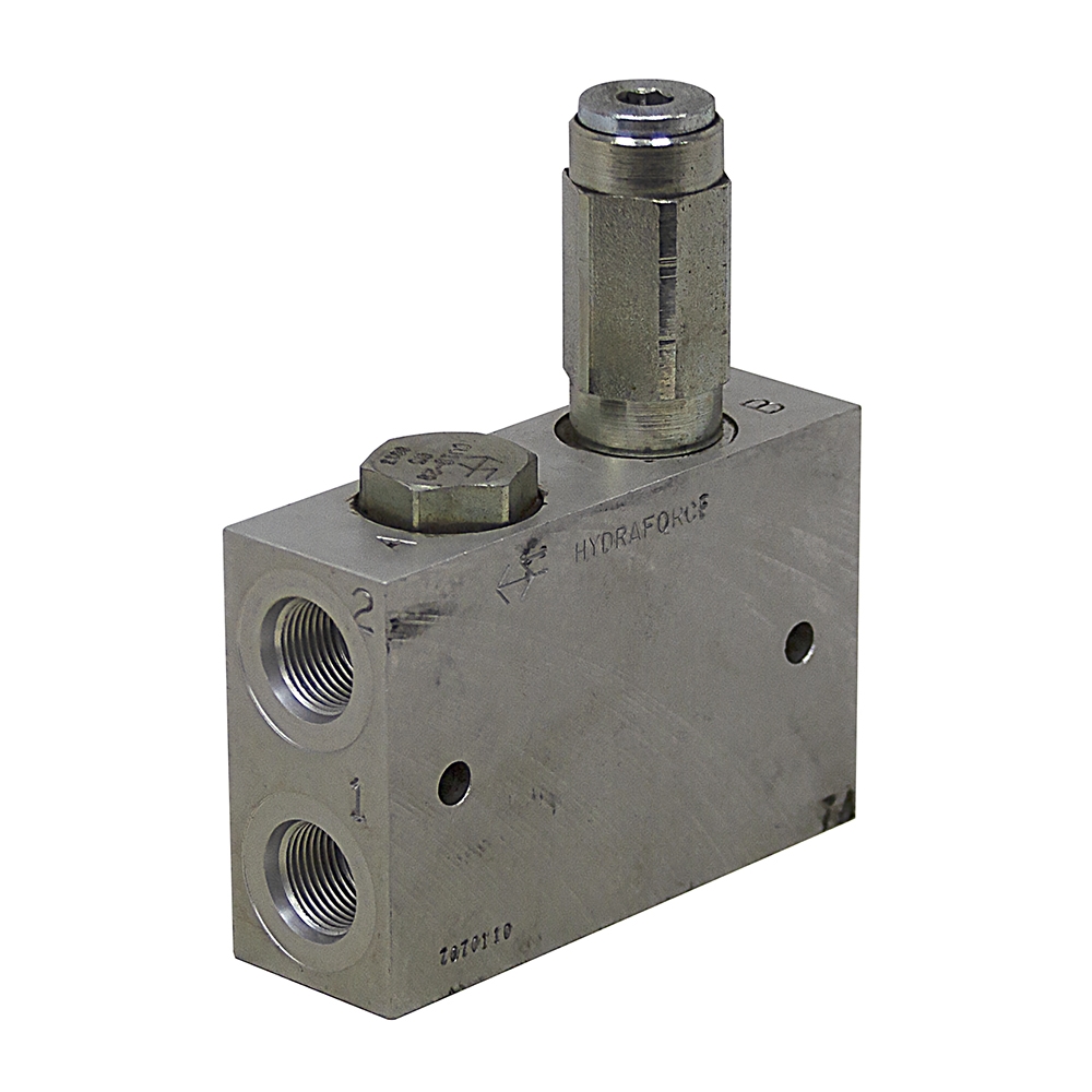 1500 PSI Adjustable Relief Valve Hydraforce Relief & Cushion Valves