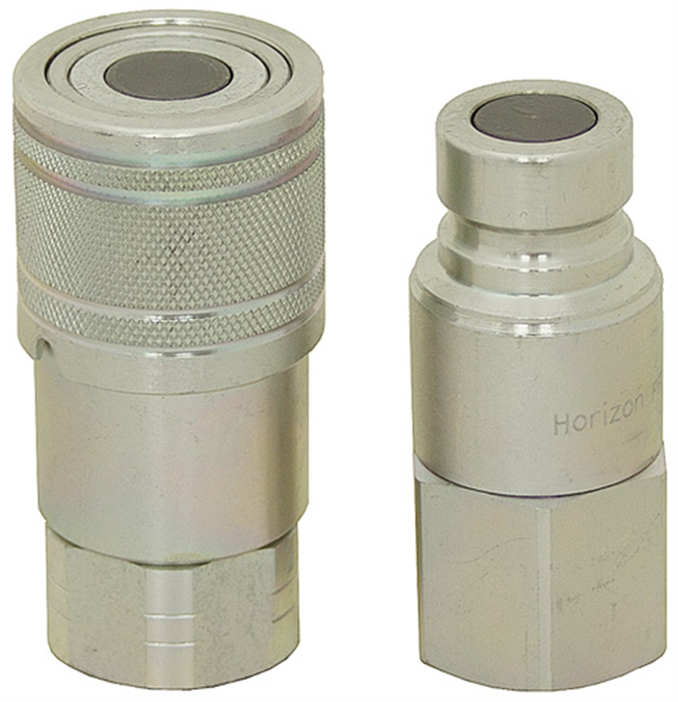 3/4" NPT Flush Face Quick Coupler Set ISO 16028 Quick Coupler Pairs