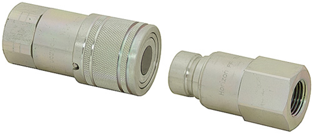 3/4" NPT Flush Face Quick Coupler Set ISO 16028 Quick Coupler Pairs
