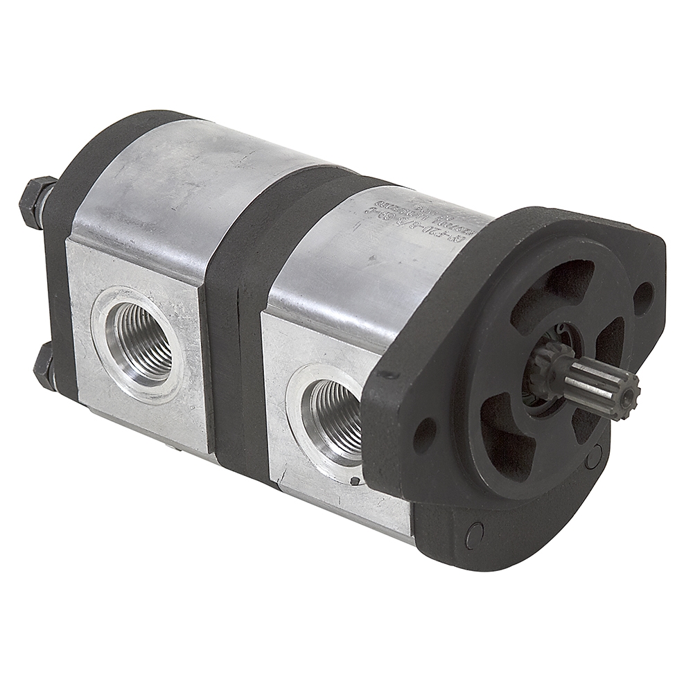 0.48/0.48 cu in Dynamic GPF200808S9C Hydraulic Double Pump Multi