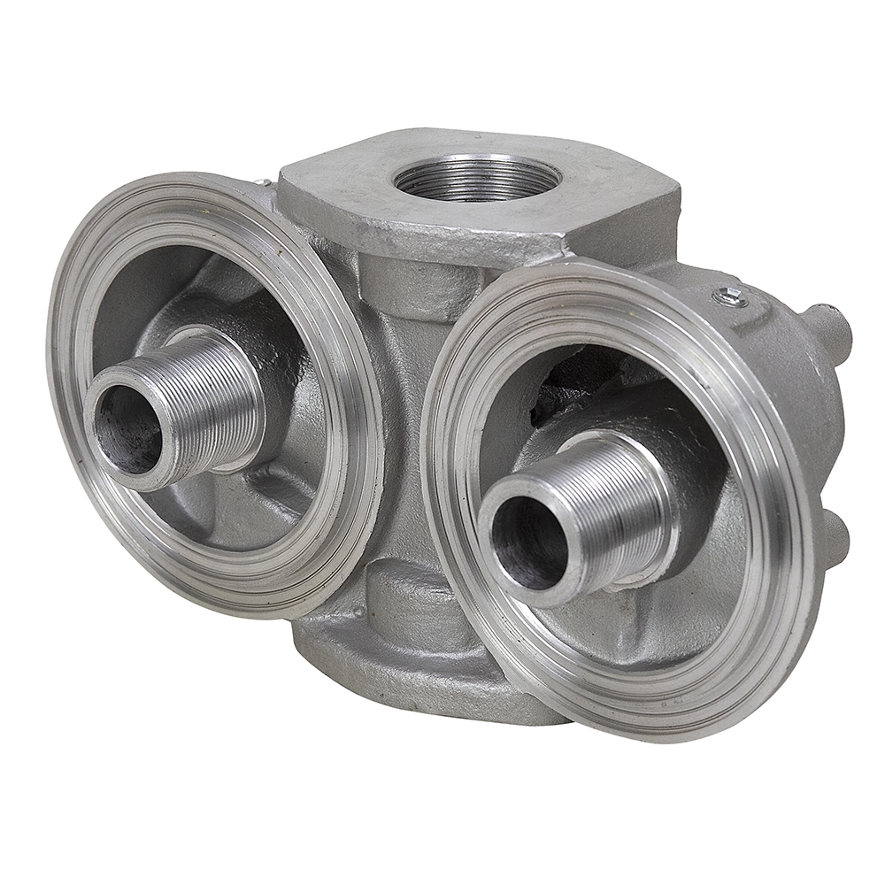 Dual Hydraulic Filter Head Filter Components Hydraulic Filters