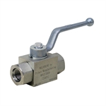 SAE 8 Carbon Steel Body 7250 PSI 2-Way Ball Valve Wolverine by Prince Mfg. WBV2-SAE8
