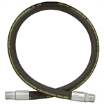 1/2" x 108" 1/2 NPTM x 1/2 NPTM SAE 100R16 Hydraulic Hose Assembly 4000 PSI NRP Jones