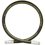 3/8" x 24" 3/8 NPTM x 3/8 NPTM SAE 100R16 Hydraulic Hose Assembly 4800 PSI NRP Jones