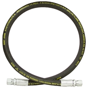 1/4" x 96" JIC 6F Swivel  x JIC 6F Swivel SAE 100R16 Hydraulic Hose Assembly 5800 PSI NRP Jones