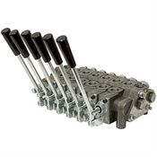 6 Spool Prince SV Sectional Control Valve Open Center