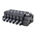 6 Spool Wolverine by Prince 20 Series Sectional Hydraulic Control Valve Open Center