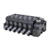 6 Spool Wolverine by Prince 20 Series Sectional Hydraulic Control Valve Closed Center