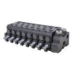 8 Spool Wolverine by Prince 20 Series Sectional Hydraulic Control Valve Open Center