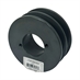 3.95 OD H-Bushing Double Groove Pulley