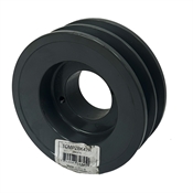 4.45 OD H-Bushing Double Groove Pulley