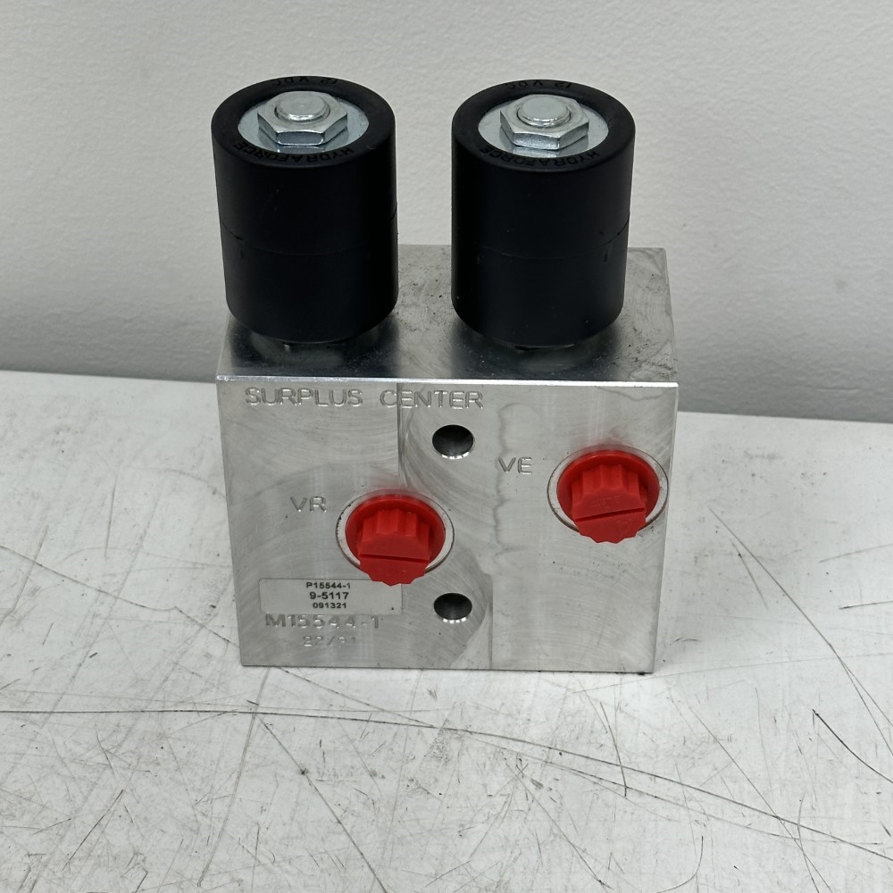 SAE 8 15 GPM Double Selector Valve 12 Volt DC Fluidtech P155441